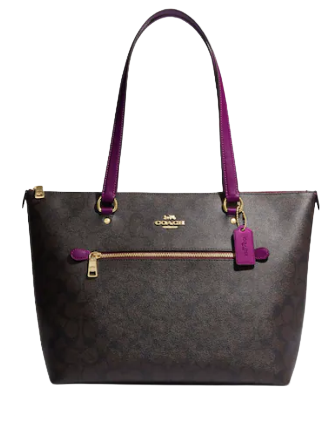 Coach Gallery Tote In Signature Canvas