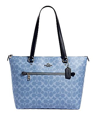 Coach Gallery Tote in Signature Coated Canvas