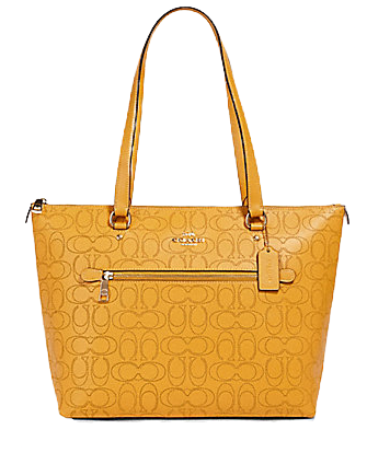 Coach Gallery Tote In Signature Leather
