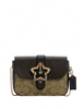 Coach Gemma Crossbody In Blocked Signature Canvas With Star Buckle