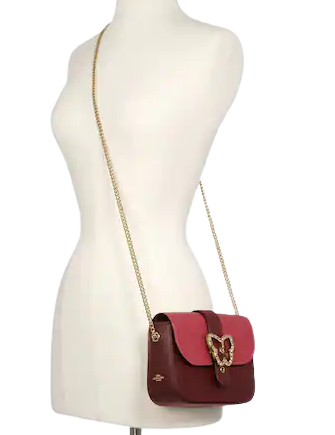 Coach Gemma Crossbody In Colorblock With Butterfly Buckle