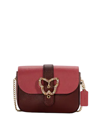 人気ブランド新作豊富 Colorblock In Crossbody Gemma Coach With Buckle Butterfly バッグ