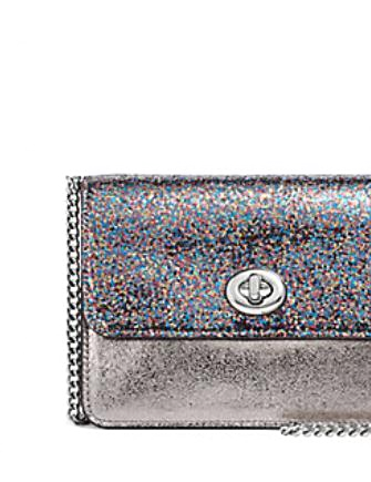 Coach Glitter Metallic Bowery Crossbody