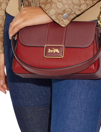 Coach grace bag in colorblock cheap
