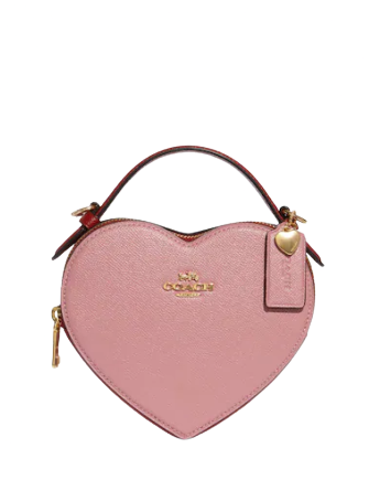 【Corazon Book】COACH （コーチ）バッグ Coach Heart Crossbody In Signature Canvas With Heart And