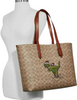Coach Holiday Rexy Signature Print Highline Tote
