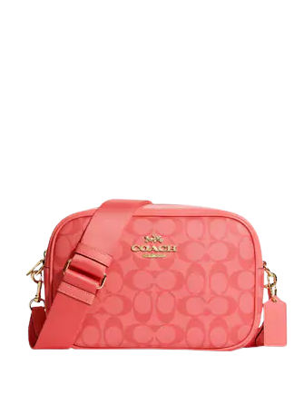Coach Jamie Camera Bag In Blocked Signature Canvas