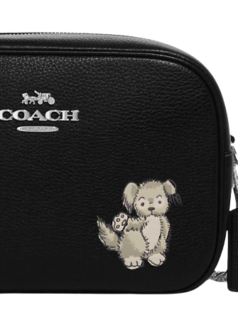 Coach Jamie Camera Bag With Happy Dog