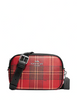 Coach Jamie Camera Bag With Tartan Plaid Print