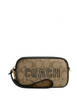 Coach Jamie Wristlet In Signature Canvas With Varsity Motif