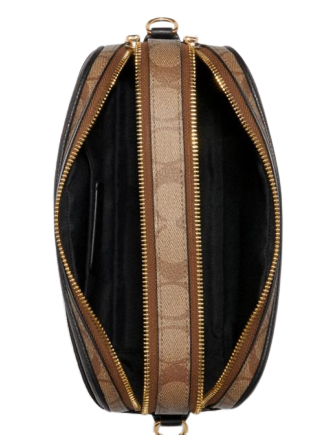 Coach Jes Crossbody in Blocked Signature Canvas
