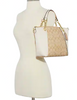 Coach Kacey Chain Satchel In Signature Canvas