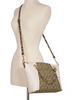 Coach Kacey Satchel In Colorblock Signature Canvas