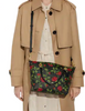 Coach Kacey Satchel In Signature Canvas With Fairytale Rose Print