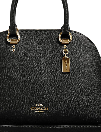 COACH Mini Sierra Satchel (Black)