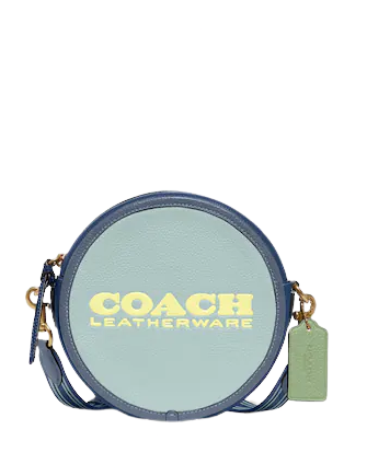 Coach Kia Circle Bag In Colorblock