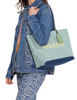 Coach Kia Tote In Colorblock