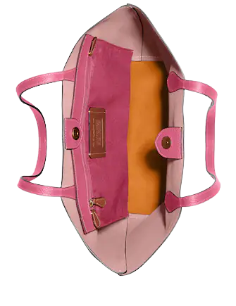 Coach Kia Tote In Colorblock