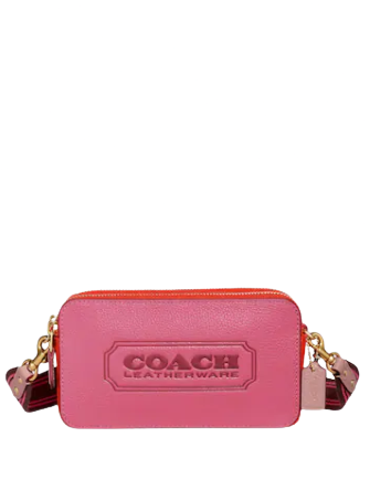 Coach Kira Crossbody In Colorblock With Coach Badge