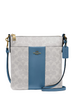 Coach Kitt Center Stripe Messenger Crossbody