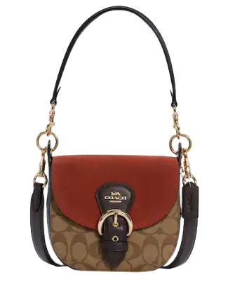 Coach Kleo Shoulder Bag 17 In Signature Canvas