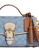 Coach Kleo Top Handle In Signature Chambray