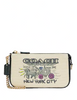 Coach Large Wristlet With Art School Graphic