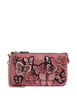 Coach Large Wristlet With Butterfly Applique