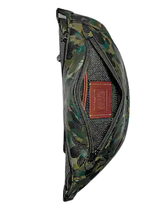 Coach League Belt Bag With Camo Print