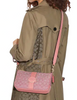 Coach Lonnie Baguette In Signature Jacquard