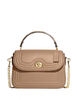 Coach Marlie Top Handle Satchel With Border Quilting