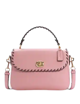 Coach Marlie Top Handle Satchel With Whipstitch