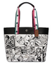 Coach Marvel Jes Tote With Comic Book Print