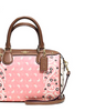 Coach Mini Bennett Satchel in Butterfly Bandana Print Coated Canvas