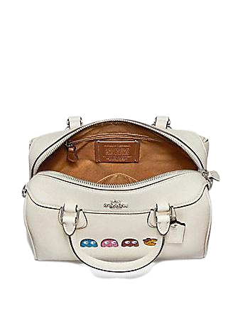 Coach Mini Bennett Satchel With Pac Man