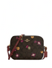 Coach Mini Camera Bag In Signature Canvas With Ornament Print