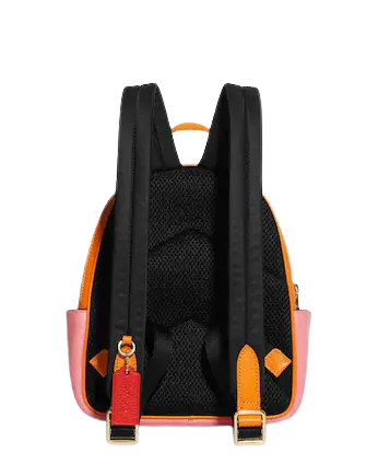 Coach Mini Court Backpack In Colorblock