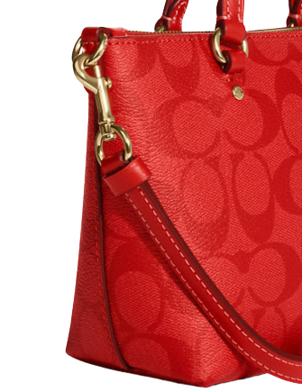 Coach Mini Gallery Crossbody In Signature Canvas | Brixton Baker
