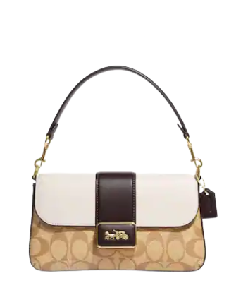 Coach Mini Grace Crossbody In Signature Canvas