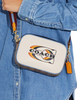Coach Mini Jamie Camera Bag In Colorblock Signature Canvas With Coach Stamp