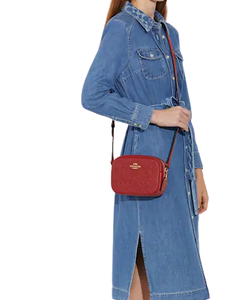 Coach Jamie Camera Coach Mini Jamie Camera Bag In Signature Leather | Brixton Baker