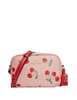 Coach Mini Jamie Camera Bag With Heart Cherry Print