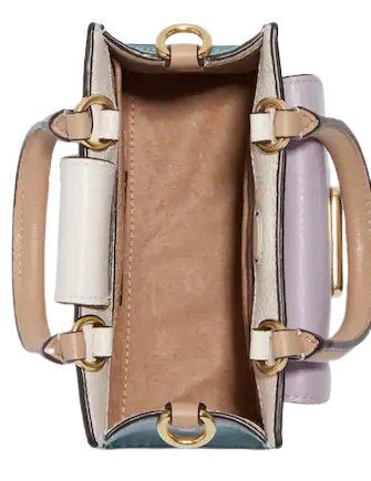 Coach Mini Pepper Crossbody In Colorblock