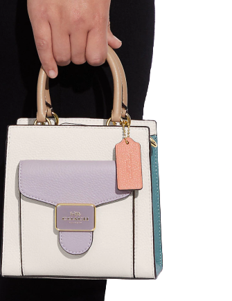 Coach mini zoe best sale