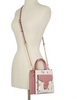 Coach Mini Pepper Crossbody With Heart Petal Print