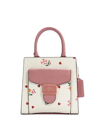 Coach Mini Pepper Crossbody With Heart Petal Print | Brixton