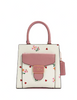 Coach Mini Pepper Crossbody With Heart Petal Print