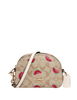 Coach Mini Serena Crossbody In Signature Canvas With Watermelon Print