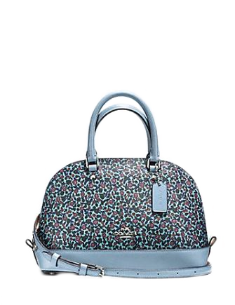 Coach Mini Sierra Satchel in Ranch Floral Print Coated Canvas