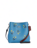 Coach Mini Town Bucket Bag With Floral Bow Print